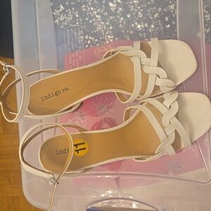 Indigo RD Indigo Amoke Fashion Heel Beige